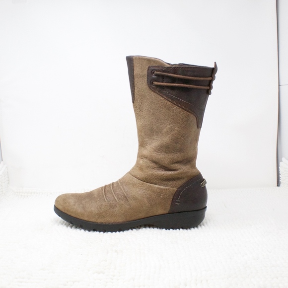 Merrell Vera Mid Barnwood Distressed Boots Size 10 - Picture 6 of 8